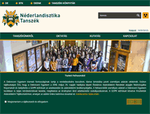 Tablet Screenshot of nederlandisztika.arts.unideb.hu