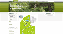 Desktop Screenshot of botkert.unideb.hu