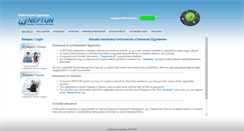 Desktop Screenshot of neptun.unideb.hu